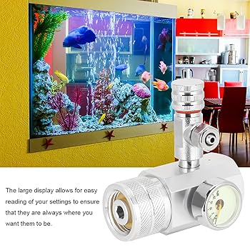 アクアリウム CO2レギュレーターセット Amazon | 超精密 水族館 CO2レギュレーター CO2 レギュレータ